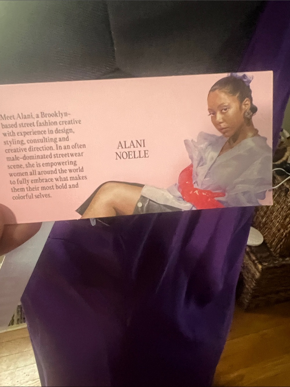 Elegant Purple V-Neck Midi Slip Dress - Picture 7 of 7